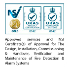 NSI Fire Accreditation logo