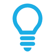 Light bulb icon.